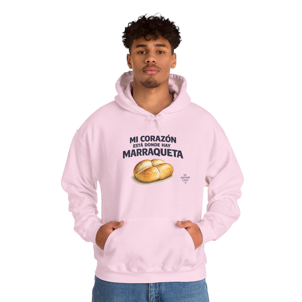 Mi Corazón Está Donde Hay Marraqueta Hoodie