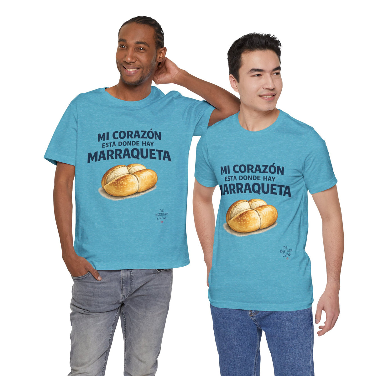 Mi Corazón Está Donde Hay Marraqueta T-Shirt - Chilean Bread Love Tee