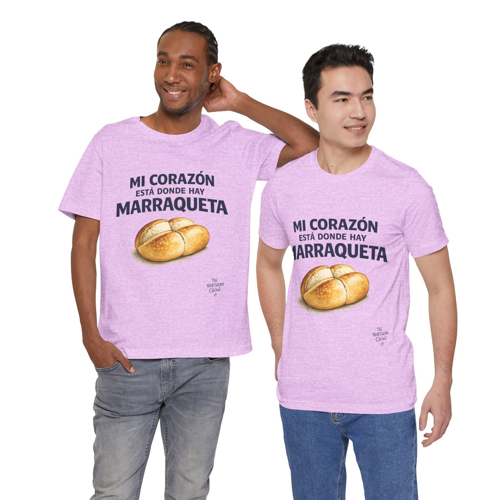 Mi Corazón Está Donde Hay Marraqueta T-Shirt - Chilean Bread Love Tee