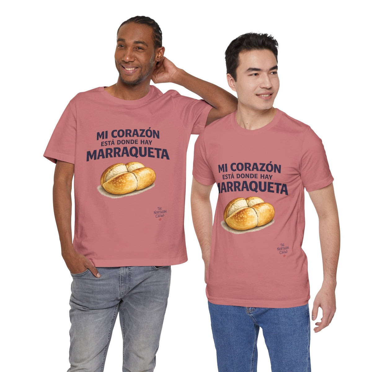 Mi Corazón Está Donde Hay Marraqueta T-Shirt - Chilean Bread Love Tee