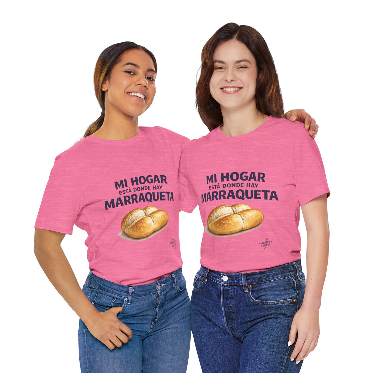 Mi Hogar Está Donde Hay Marraqueta T-Shirt — Chilean Bread Lover Tee