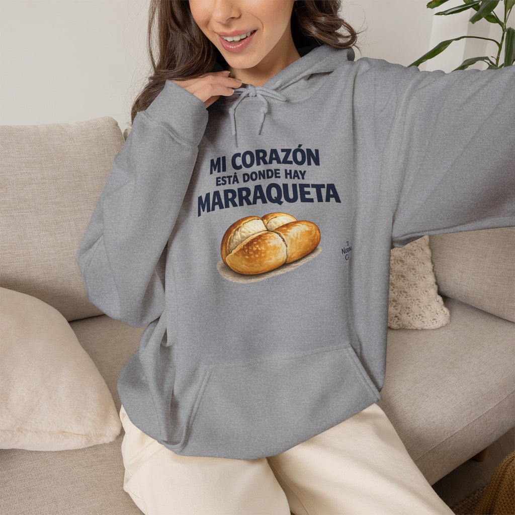 Mi Corazón Está Donde Hay Marraqueta Hoodie
