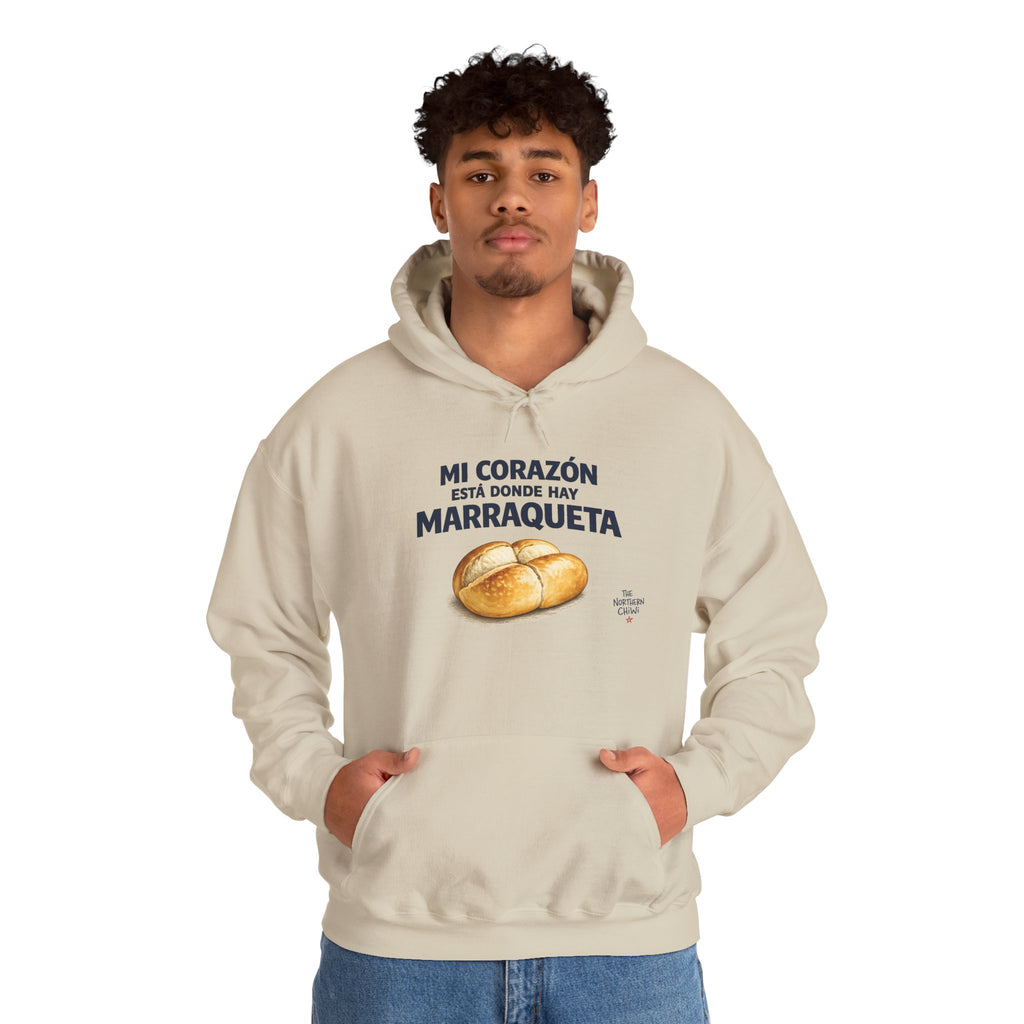 Mi Corazón Está Donde Hay Marraqueta Hoodie