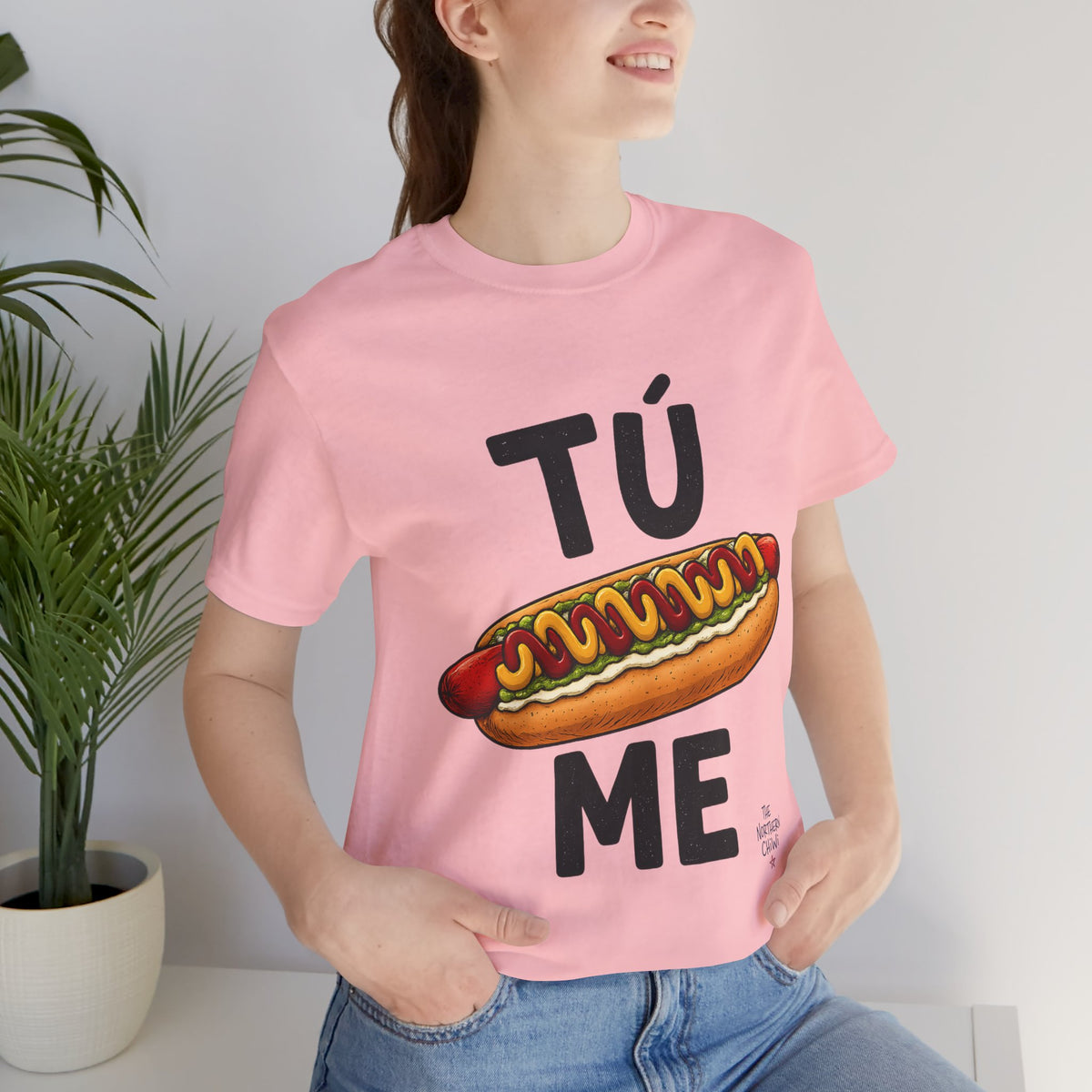 Tu Completo Me T-Shirt | Funny Chilean Food Pun Tee