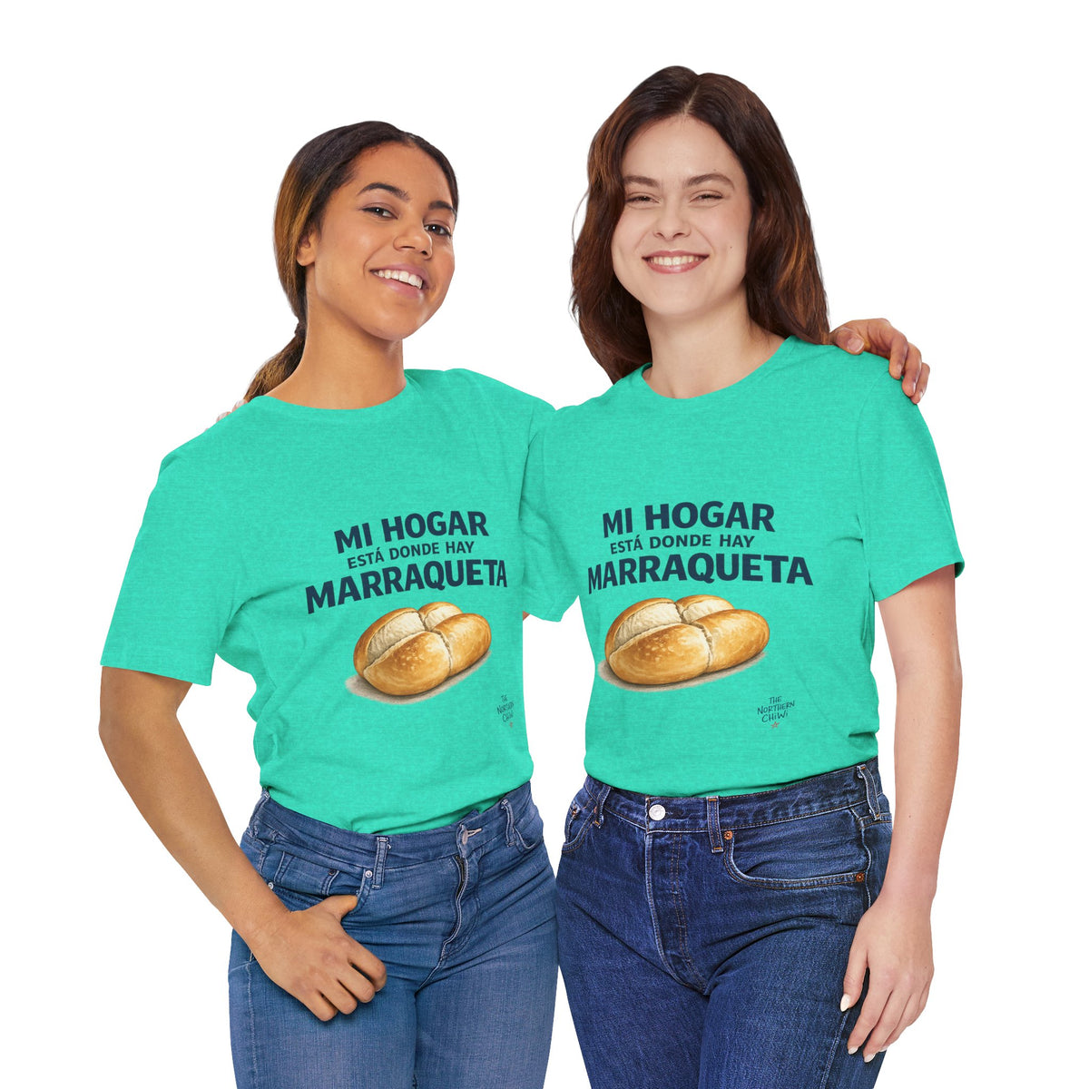 Mi Hogar Está Donde Hay Marraqueta T-Shirt — Chilean Bread Lover Tee
