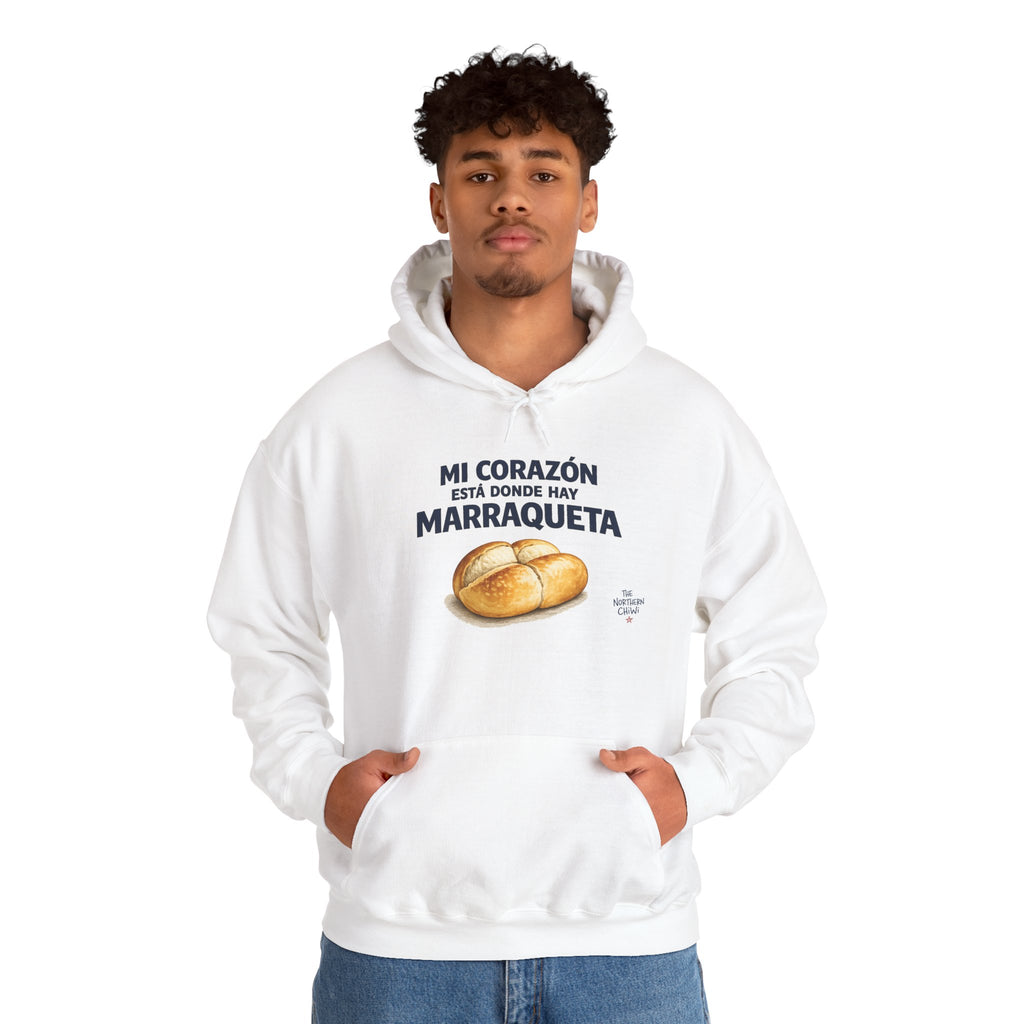 Mi Corazón Está Donde Hay Marraqueta Hoodie