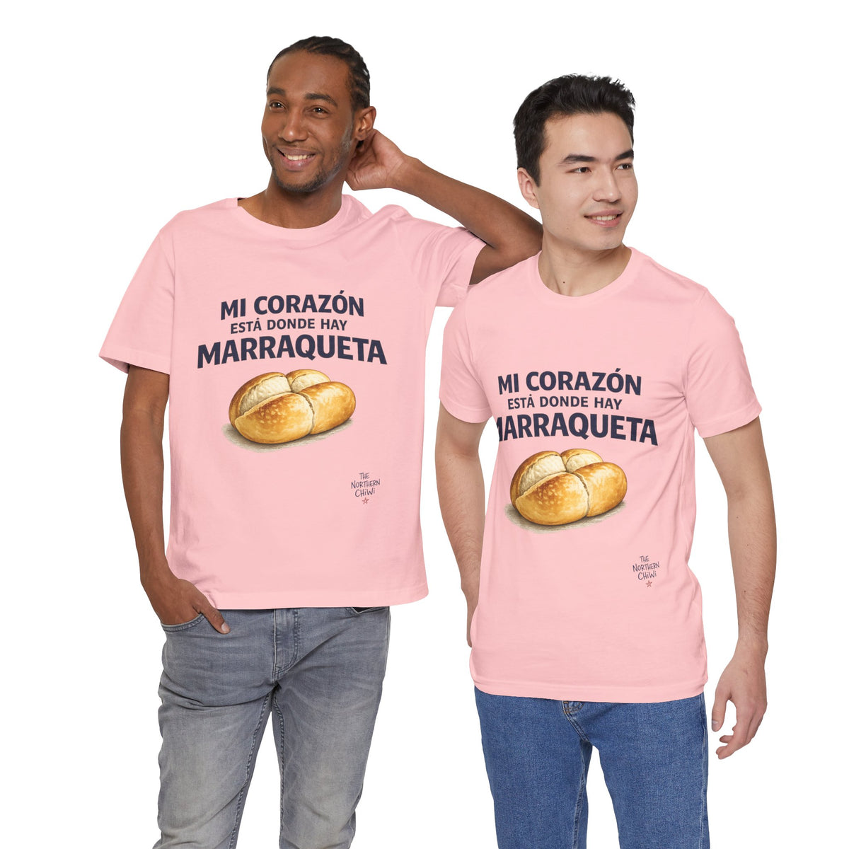 Mi Corazón Está Donde Hay Marraqueta T-Shirt - Chilean Bread Love Tee