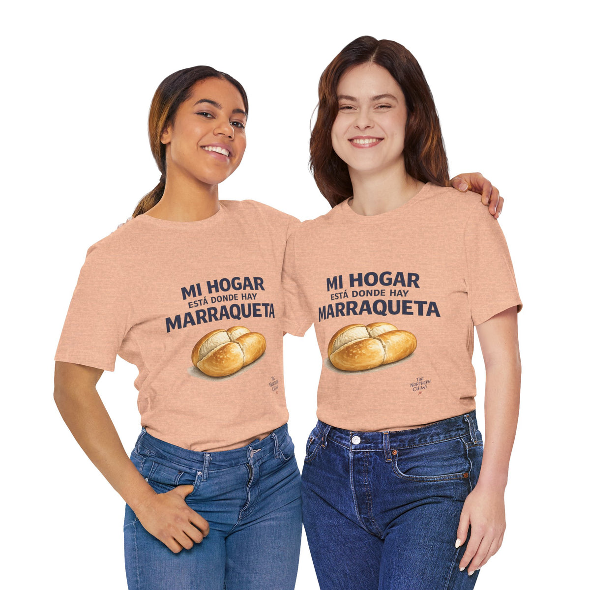 Mi Hogar Está Donde Hay Marraqueta T-Shirt — Chilean Bread Lover Tee