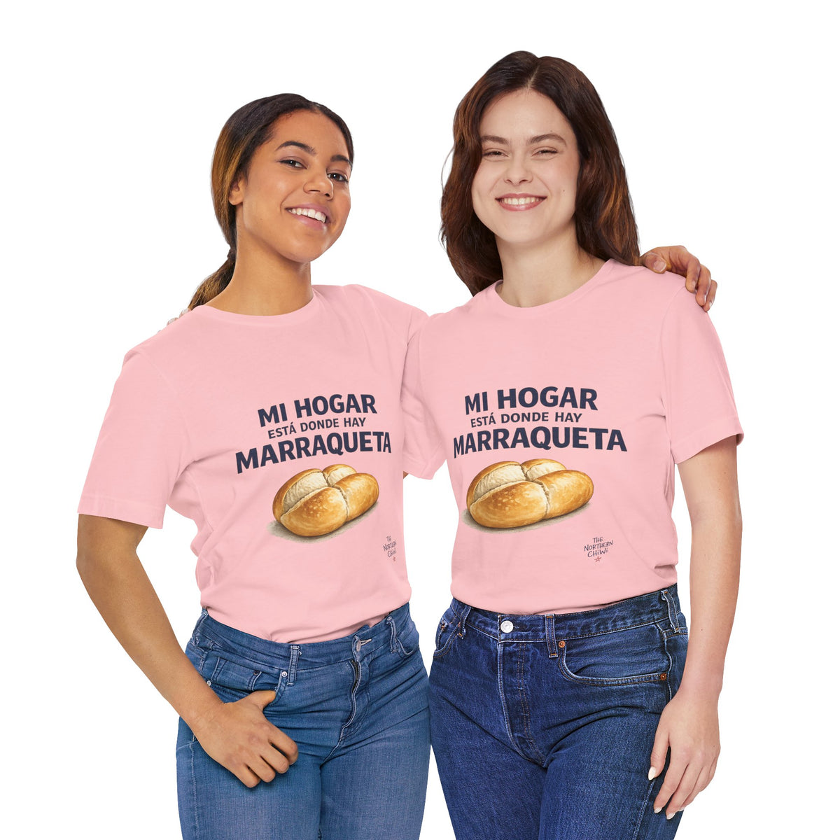 Mi Hogar Está Donde Hay Marraqueta T-Shirt — Chilean Bread Lover Tee