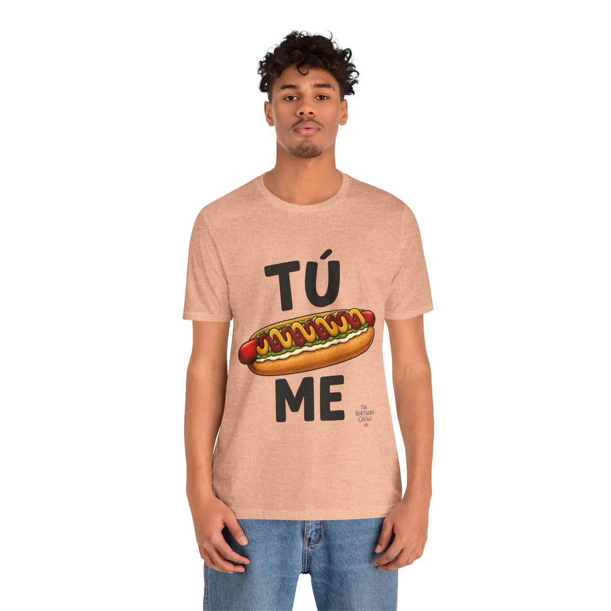 Tu Completo Me T-Shirt | Funny Chilean Food Pun Tee