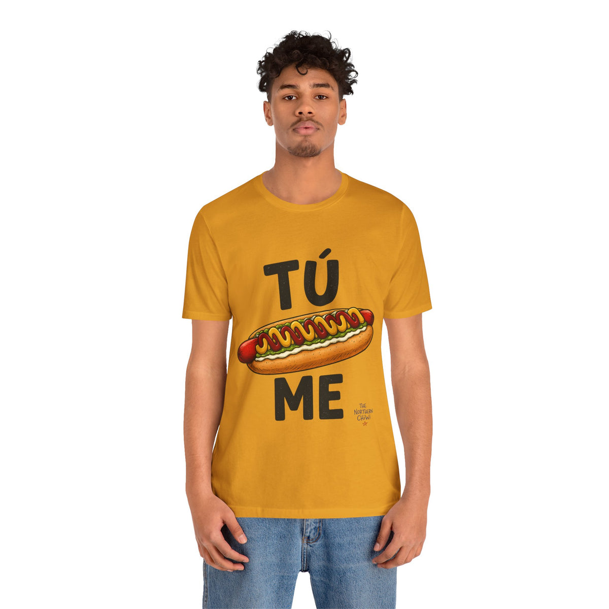 Tu Completo Me T-Shirt | Funny Chilean Food Pun Tee