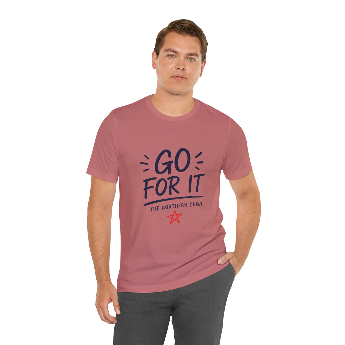 Go For It Tee – Motivational Graphic T-Shirt