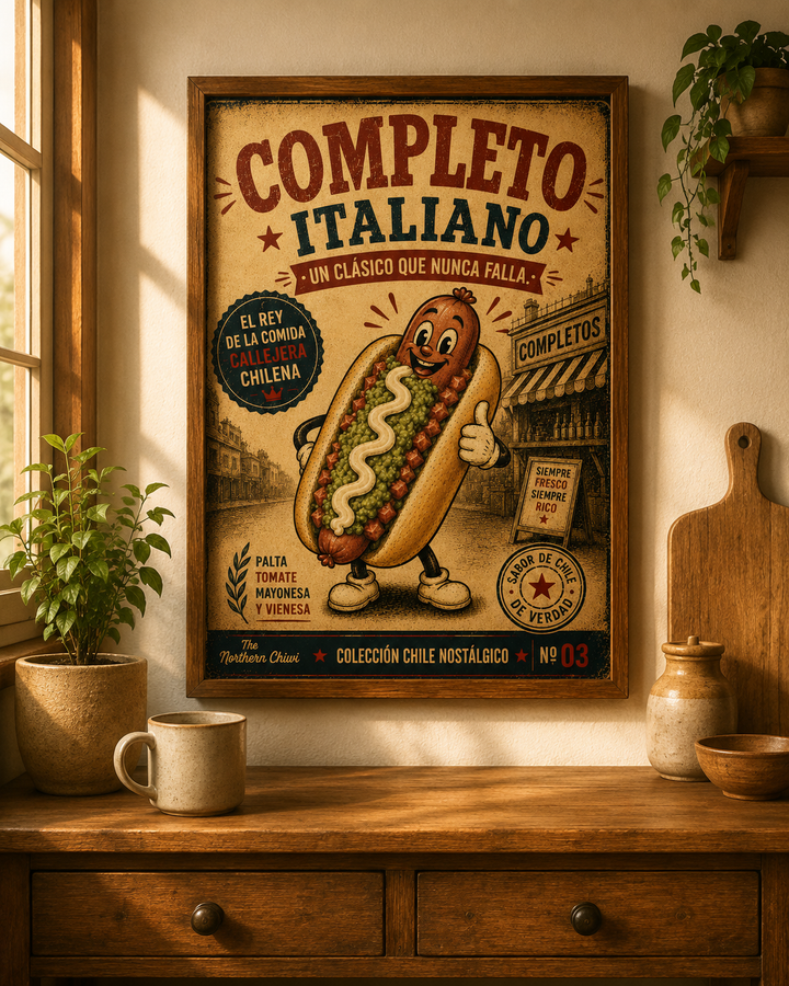 Completo Italiano — Un Clásico que Nunca Falla | Lámina de Arte Digital #03
